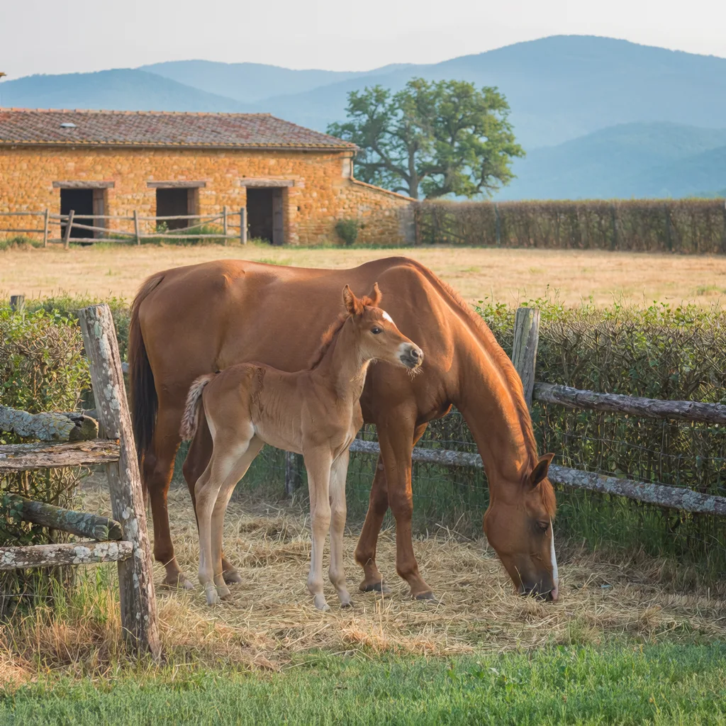 Élevage de chevaux, Centre équestre Le Chambon, Saint-Julien-du-Serre
