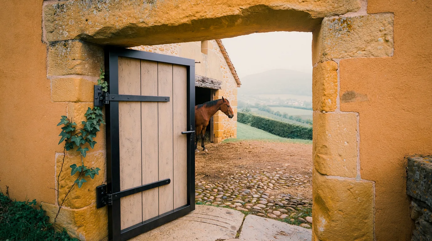 Entrée, Centre équestre Le Chambon, centre équestre à Saint-Julien-du-Serre